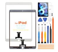 ARSSLY 10,5 Pouces Ecran Tactile pour iPad Air 3 2019 Touch Screen pour iPad Air 3 A2153 A2123 A2152 Verre Tactile avec Outils, Pas LCD Écran (Blanc)