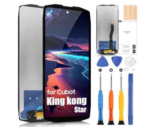 ARSSLY Écran de Rechange pour Cubot Kingkong Star LCD Display pour King Kong Star 6,78 Pouces LCD Affichage Ecran Tactile Digitizer Assembly + Réparation, Noir