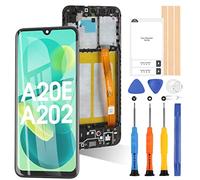 ARSSLY Écran de Remplacement pour Samsung Galaxy A20e 2019 SM-A202F LCD Écran Tactile Digitizer Assemblage Écran en Verre (Noir avec Cadre)