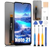 ARSSLY Écran LCD pour Cubot Note 21 Écran pour Cubot Note21 Tactile Digitizer Full Assembly avec Réparation Kit (6.56", Noir)