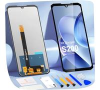ARSSLY Écran LCD pour Doogee S200 LCD Display pour Doogee S200 Écran de Rechange Digitalizer Touchscreen Assemblée avec Réparation, Noir
