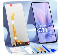 ARSSLY Écran LCD pour Oppo Realme C71 LCD Display pour Realme C71 RMX5303 6,67 Pouces LCD Display Ecran Remplacement Tactile Digitalizer Assembly avec Réparation Kit, Noir