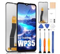 ARSSLY Écran LCD pour Oukitel WP35 Écran LCD pour Oukitel WP35 Écran tactile Digitizer Remplacement Assembly + Kit de réparation (Noir sans cadre)