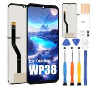 ARSSLY Écran LCD pour Oukitel WP38 Écran LCD pour Oukitel WP38 Écran tactile Digitizer Remplacement de l'écran de rechange Assemblée + Kit de réparation (Noir)