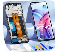 ARSSLY Écran LCD pour Samsung A07 4G LCD Display pour Samsung Galaxy A07 4G A075 SM-A075F 6,7 Pouces Ecran Replacement Digitalizer Touch Screen Assemblée avec Réparation (Noir, sans Empreinte)