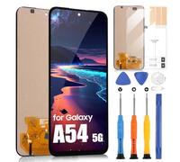 ARSSLY Écran LCD pour Samsung A54 5G LCD Affichage pour Samsung Galaxy A54 5G SM-A546B SM-A546E SM-A546U 6,4" Écran de Rechange Tactile Digitizer Assemblée + Réparation (Noir, Not Support Empreintes)