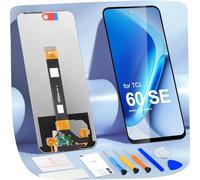 ARSSLY Écran LCD pour TCL 60 SE / 60 5G / 60R / 605 LCD Display pour TCL 60 SE T517H 6,7 Pouces LCD Display Ecran Remplacement Tactile Digitalizer Assembly avec Réparation Kit, Noir