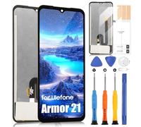 ARSSLY Écran LCD pour Ulefone Armor 21 LCD Écran pour Armor 21 Écran Tactile Digitizer Plein Assemblée Remplacement Écran avec Réparation Kit (6,58", Noir)