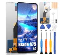 ARSSLY Écran LCD pour ZTE Blade A75 4G Z2359 LCD Display pour ZTE Blade V60 Vita Z2350 LCD Affichage Ecran Replacement Tactile Digitizer Assembly Réparation Kit (Noir)