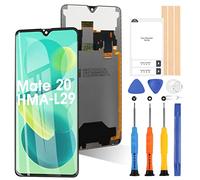 ARSSLY Écran pour Huawei Mate 20 HMA-L29 LCD Écran Tactile Digitizer Réparation Pièces de Rechange avec Outils(Noir Prend En Charge L'empreinte Digitale)