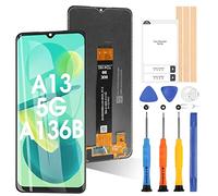 ARSSLY Ecran pour Samsung Galaxy A13 5G A136B LCD Display Touch Digitizer Remplacement avec Kit d'outils(Non pour A136U et A13 4G)