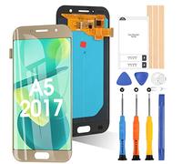 ARSSLY Écran pour Samsung Galaxy A5 2017 A520 A520F OLED LCD Écran Tactile Digitizer Pièces de Rechange de Réparation avec Outils(Or)