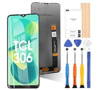 ARSSLY Écran pour TCL 305 306 6102D X668 6102H, 6.52" LCD Écran Tactile Digitizer pour TCL305 TCL306 Verre Assemblage avec Outils, Pas pour TCL 30