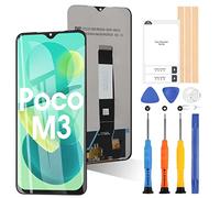 ARSSLY Écran pour Xiaomi Poco M3 M2010J19CG / Redmi 9T M2010J19SG LCD Écran Tactile Digitizer Réparation Pièces de Rechange avec Outils (Pas pour Xiaomi Mi 9T/Redmi Note 9T)