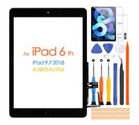 ARSSLY écran tactile 2018 pour iPad 6 9.7 A1893 A1954 Digitizer avec Accueil Button, Écran Tactile Remplacement pour iPad 6ème