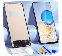 ARSSLY LCD Display pour Oppo Reno 4 Pro 4G Écran LCD pour Oppo Reno4 Pro CPH2109 6,5 Pouces Écran de Rechange Ecran Tactile Touch Screen Montage Complet avec Réparation Kit, Noir