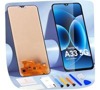 ARSSLY LCD Display pour Samsung A33 5G Écran de Rechange pour Samsung Galaxy A33 5G SM-A336E SM-A336B LCD Screen Digitalizer Touchscreen Assemblée avec Réparation, Noir Incell