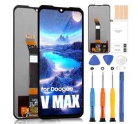 ARSSLY LCD Écran de Rechange pour Doogee V Max Ecran Replacement pour Doogee VMax LCD Affichage Display Écran Tactile Digitizer Assembly avec Réparation Kit (Noir)