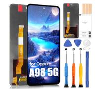ARSSLY LCD Écran pour Oppo A98 5G LCD Display pour Oppo A98 5G CPH2529 Écran de Rechange Ecran Tactile Digitizer Touchscreen Full Assembly + Réparation Kit (Noir sans Cadre)