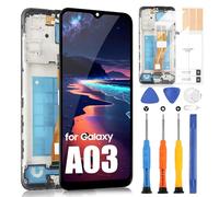 ARSSLY LCD Écran pour Samsung Galaxy A03 Ecran pour Samsung A03 SM-A035F SM-A035F/DS SM-A035G LCD Display Écran Tactile Digitizer Assembly Réparation Kit (Noir avec Cadre, Incell)