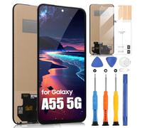 ARSSLY LCD Écran pour Samsung Galaxy A55 5G Incell Ecran pour Samsung A55 5G A556 SM-A556B SM-A556E LCD Display Écran Tactile Digitizer Assembly Réparation Kit (6.6", Noir)