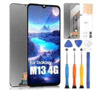 ARSSLY LCD Écran pour Samsung Galaxy M13 LCD Ecran pour Samsung M13 SM-M135F LCD Display M135 Ecran de Rechange Tactile Digitizer Assembly + Réparation Kit (Noir sans Cadre, Incell)