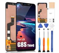 ARSSLY OLED Écran LCD pour LG G8S ThinQ pour LG G8S ThinQ LMG810 LM-G810 LMG810EAW Écran Tactile Digitizer Remplacement Assembly + Kit de réparation (Noir)
