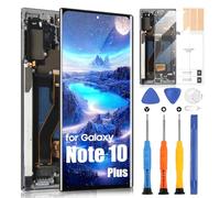 ARSSLY OLED Écran pour Samsung Galaxy Note 10 Plus LCD Écran pour Galaxy Note 10+ SM-N975 SM-N975F SM-N975W LCD Display Touch Screen Assembly avec Réparation Kit (Noir avec Cadre, 6,8")