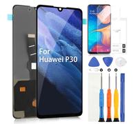 ARSSLY OLED LCD Écran pour Huawei P30 ELE-L29 ELE-L09 ELE-L04 Écran LCD Touch Digitizer Verre Screen Assembly Pièces de Rechange (Pas pour P30 Pro)