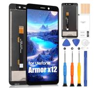 ARSSLY pour Ulefone Armor x12 LCD Écran, LCD Affichage pour Armor x12 5.45 Pouces LCD Écran Tactile Digitazer Plein Assemblée avec Réparation Kit, Noir Sans Cadre