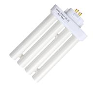 ARSUK Ampoule Fluorescente 27W Daylight pour Lampes de Bureau, GX10Q-4 - CFL à 4 Broches, 6500K Blanc - Tube Fluorescent Économique de Remplacement pour Lampes de Bureau, Bureau et Lecture