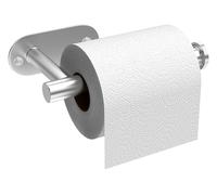 ARSUK Porte Papier Toilette Mural - Derouleur Papier Toilette sans Percage, 3M Auto Adhesif ou avec Vis Installation 304 Acier Inoxydable Support Papier WC (Argent Brillant)