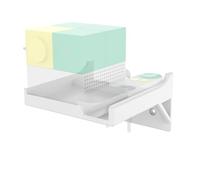 ARSUNOVO Étagère murale : idéale pour console et télécommande Nex Playground - Assemblage facile pour organiser les jeux des enfants et des familles en toute sécurité