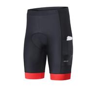 ARSUXEO Cuissard de Cyclisme rembourré pour Hommes 4D Padding MTB Shorts Cycling Shorts for Men with Phone Pockets Cycle Underhorts 582 Rouge M