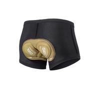 ARSUXEO Shorts de Cyclisme pour Hommes, sous-Short rembourré avec Gel 3D, Doublure VTT, Accessoires de vélo, sous-vêtements de Bicyclette Respirants 001FA Tampon en Gel Jaune L