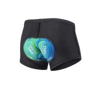 ARSUXEO Shorts de Cyclisme pour Hommes, sous-Short rembourré avec Gel 3D, Doublure VTT, Accessoires de vélo, sous-vêtements de Bicyclette Respirants 001FA Tampon en Gel Vert XL