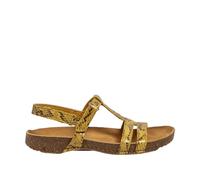 Art 0946 I Breathe, Sandales plates pour femme, jaune citron, 38 EU