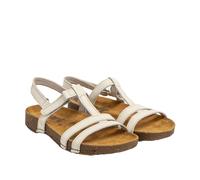 Art 0946 I Breathe, Sandales plates pour femme, Nappa Cream, 42 EU