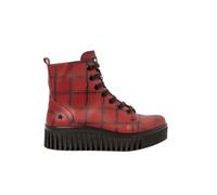 Art 1513 Brighton Bottines pour femme Rouge Tartan Pointure 37, Rouge/tartan, 37 EU