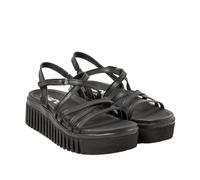 ART 1576f Brighton, Sandale pour femme, Noir métallisé, 41 EU