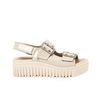 Art 1579 Brighton, Sandales Plates pour Femme, crème, 41 EU