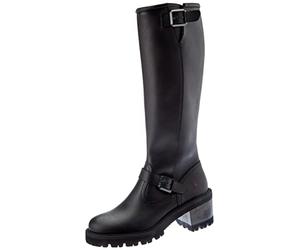 Art 1703 Brugge Botte tendance, Noir, 42 EU