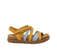 Art 1714 Rhodes, Sandales plates pour femme, Honey-Cloud, 42 EU, Honey Cloud, 42 EU