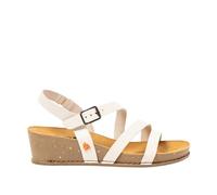 Art 1930 I Live Sandales compensées pour femme Crème Pointure 39