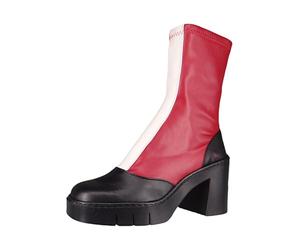 ART 1973 Berna, Bottes tendance pour femme, Rouge - noir, 39 EU