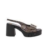 Art 1994 Eivissa, Sandales avec talon pour femme, gris, 41 EU
