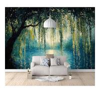 Art 3D Mural Self-adhesive Wallpaper Trees, lakes, landscapes 100x70cm Wall Murals Large Decor Paintings Living Room Tv Bar Ktv Backdrop Bedroom Stickers