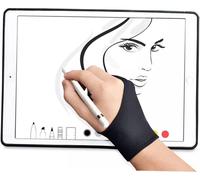 Art 4 Pièces d'artiste pour tablette graphique d'artiste tablette dessin en spandex à deux doigts d'artiste à deux doigts universel de doigt bracelet