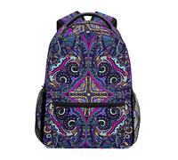 Art Abstract Shoulder Backpack Student Bookbags for Travel Kid Girls Boys