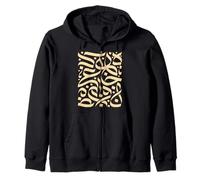 Art Abstrait de Calligraphie Arabe Islamique Sweat à Capuche
